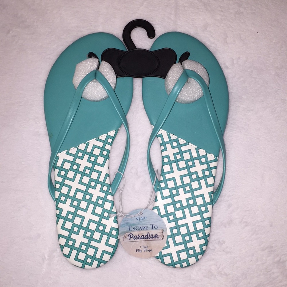 Escape to Paradise Flip Flops
